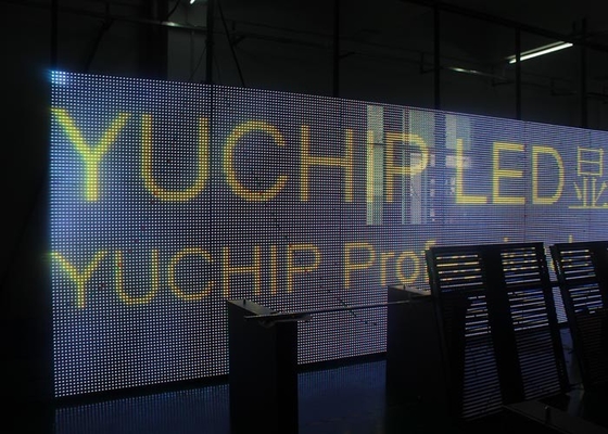 P25 Outdoor Full Color led panel video wall Gridding LED Display Billboard