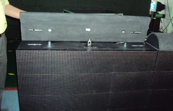 16 bit P10 Dual Maintenance Static Stadium LED Display 2R1G1B