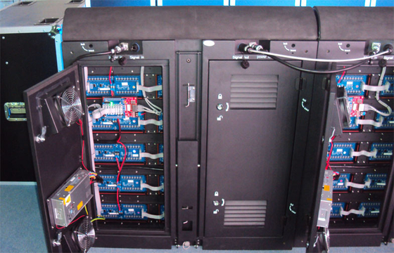 16 bit P10 Dual Maintenance Static Stadium LED Display 2R1G1B